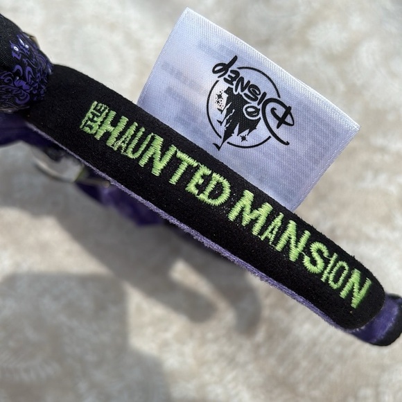 Disney Parks Haunted Mansion Madame Leota Wallpaper Minnie Mouse Ears Headband - Picture 12 of 15